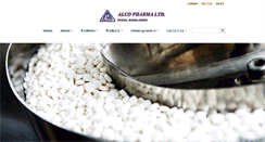 Desktop Screenshot of alcopharmaltd.com